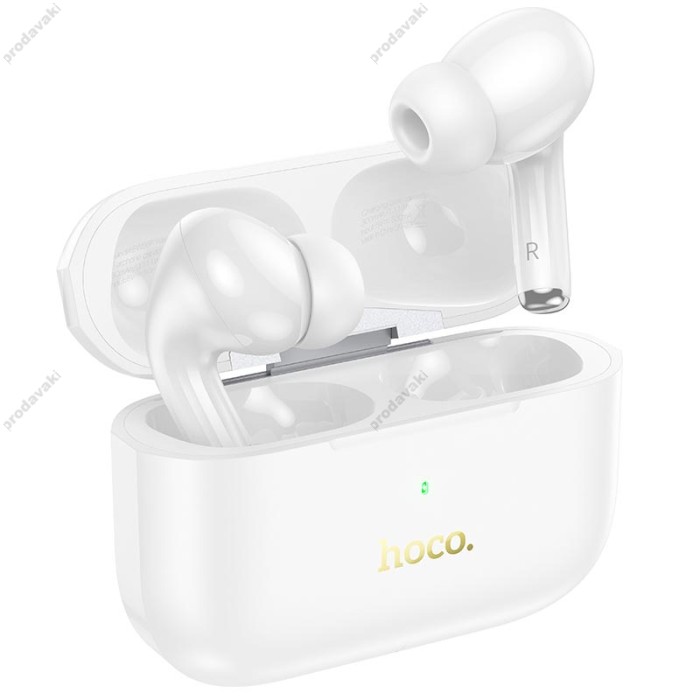 Бездротові Bluetooth навушники HOCO EW56 Plus Generoso true wireless ANC noise reduction BT 5.3 White